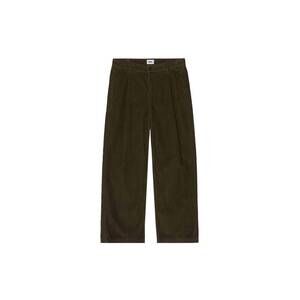 NEW OBEY CLOTHING men's dean faded wash cord pants in black olive